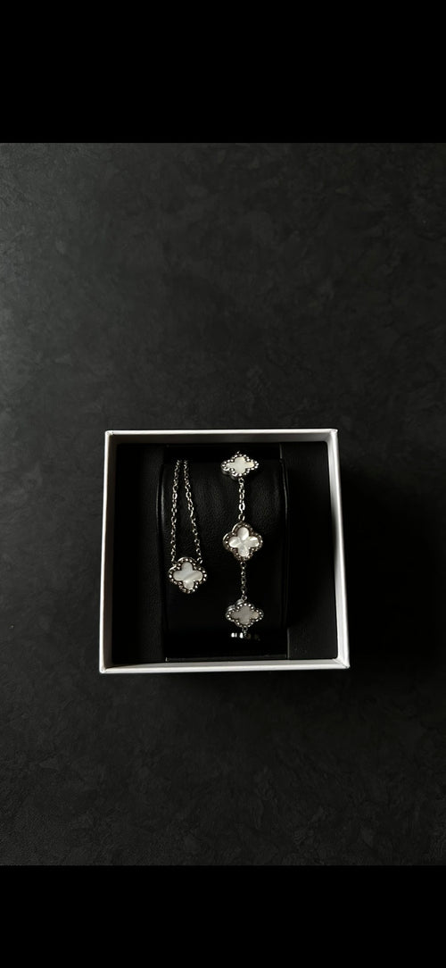 Cloverleaf Bracelet Silver
